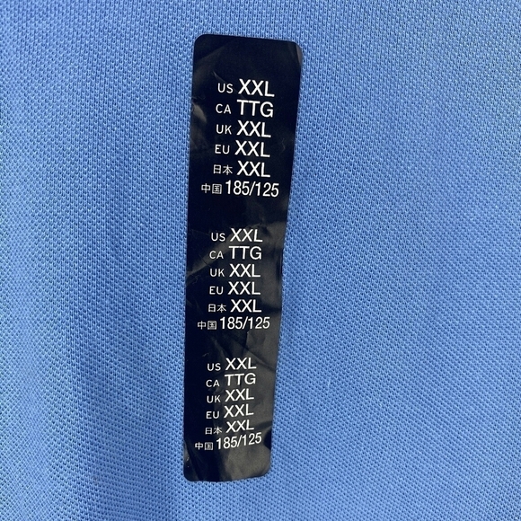 Gap Everyday Polo Light Blue XXL NWT🔖 - Picture 7 of 7